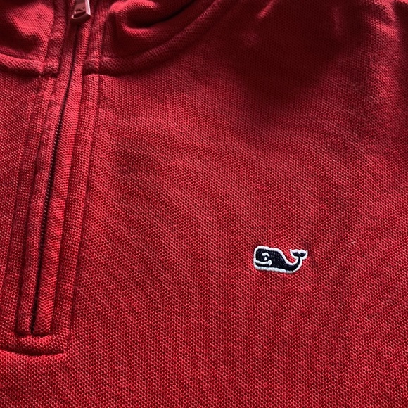 Boys Vineyard Vines 3/4 zip - Picture 2 of 3